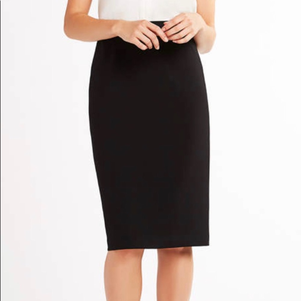 Elie Tahari Black Pencil Skirt